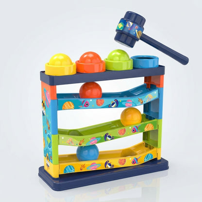 Ball Drop Tower - Classic Stacking Toy for Kids